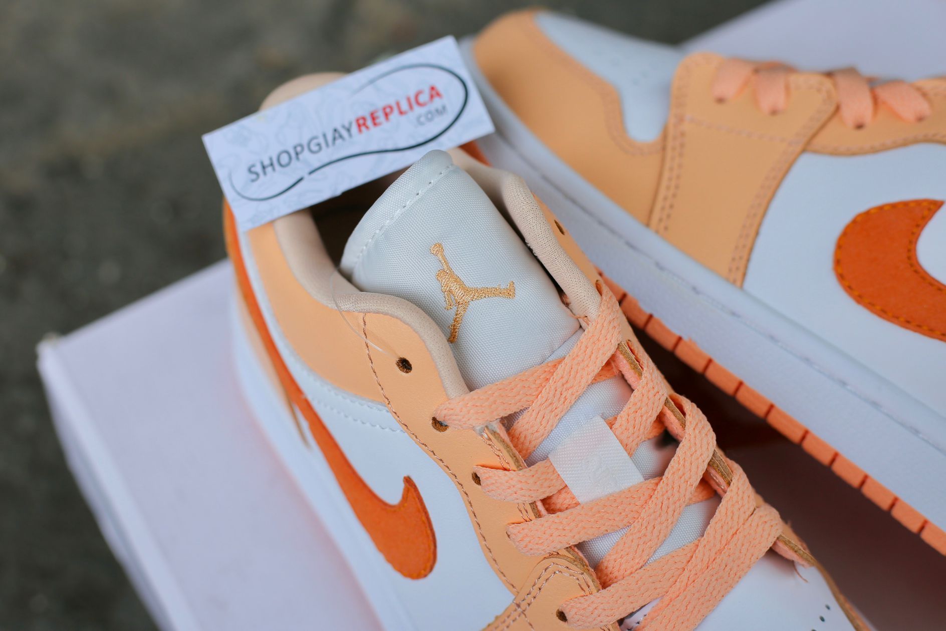 Giày Nike Air Jordan 1 Low ‘Sunset Haze’ Like Auth