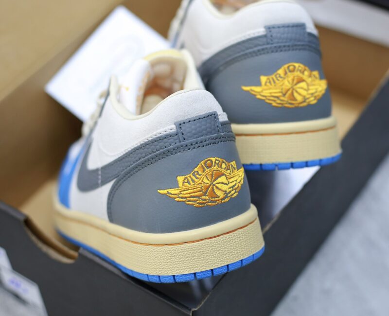 Giày Nike Air Jordan 1 Low ‘Vintage UNC Grey’ Like Auth