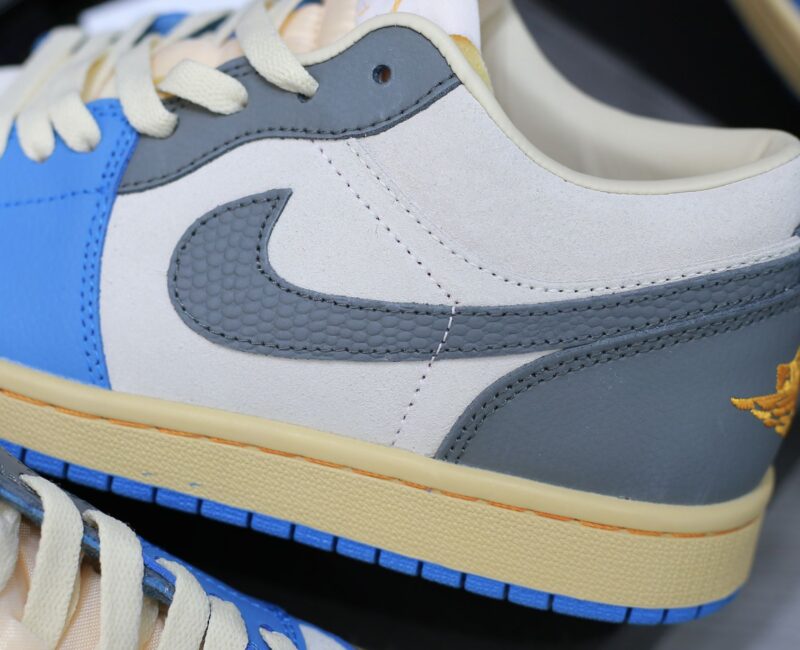 Giày Nike Air Jordan 1 Low ‘Vintage UNC Grey’ Like Auth