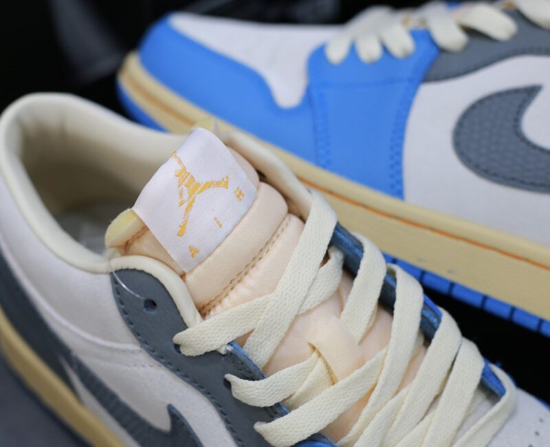 Giày Nike Air Jordan 1 Low ‘Vintage UNC Grey’ Like Auth