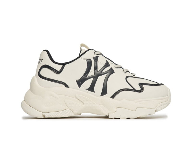 Giày MLB BigBall Chunky A-Line New York Yankees Black Like Auth