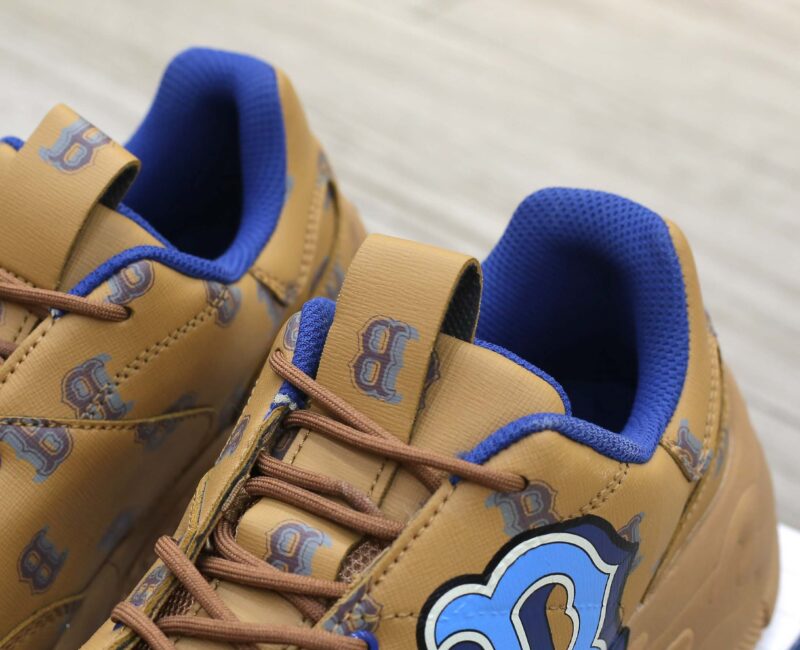 Giày MLB BigBall Chunky Monotive Boston Red Sox Brown Like Auth