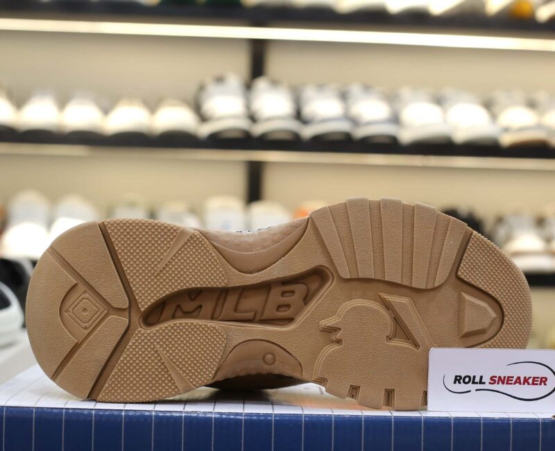 Giày MLB BigBall Chunky Monotive Boston Red Sox Brown Like Auth