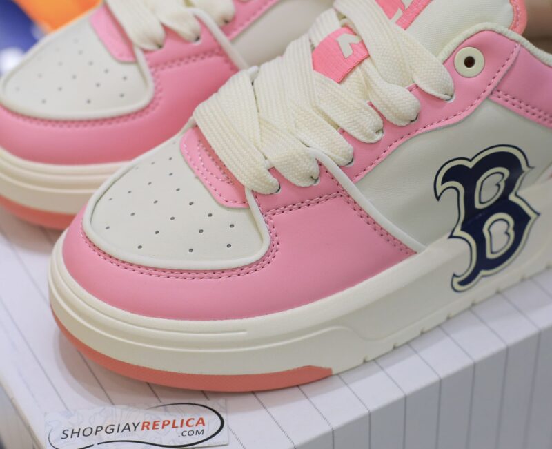 Giày MLB Chunky Liner Candy Pop Pink Boston Red Sox Like Auth