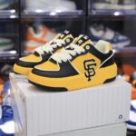 Giày MLB Chunky Liner đen vàng San Francisco