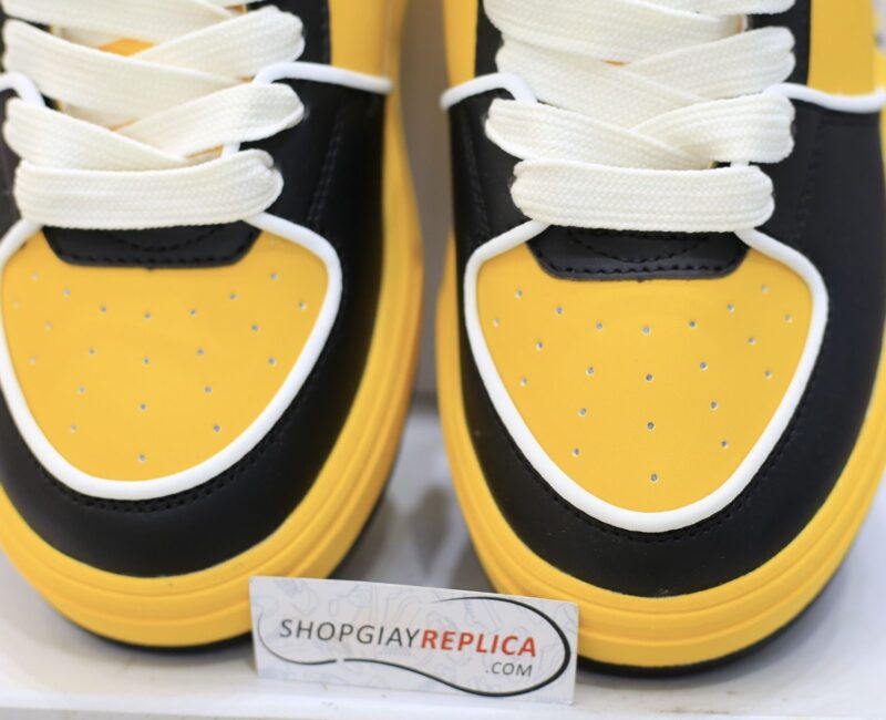 Giày MLB Chunky Liner Low San Francisco Yellow Black Like Auth