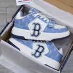Giày MLB Chunky Liner Mid Denim Boston Red Sox ‘D.Blue’ Like Auth