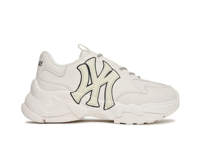 Giày MLB Bigball Chunky A Classic New York Yankees Off White Like Auth