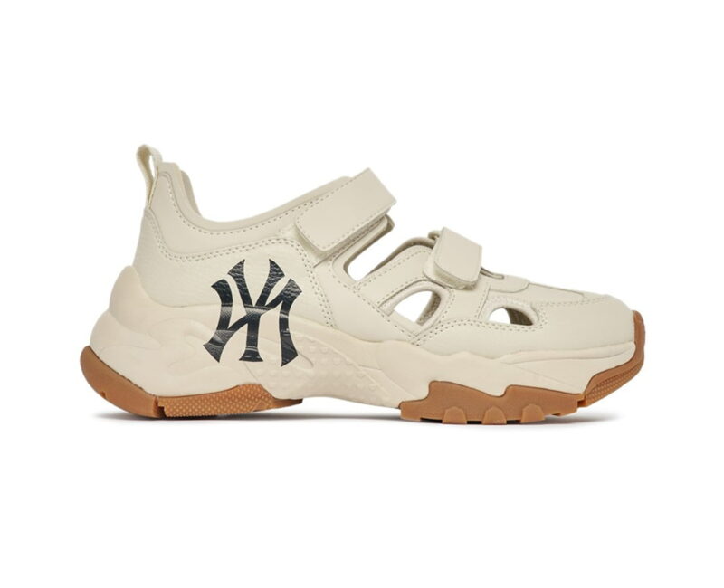 Sandal MLB Big Ball Chunky Mas New York Yankees Cream