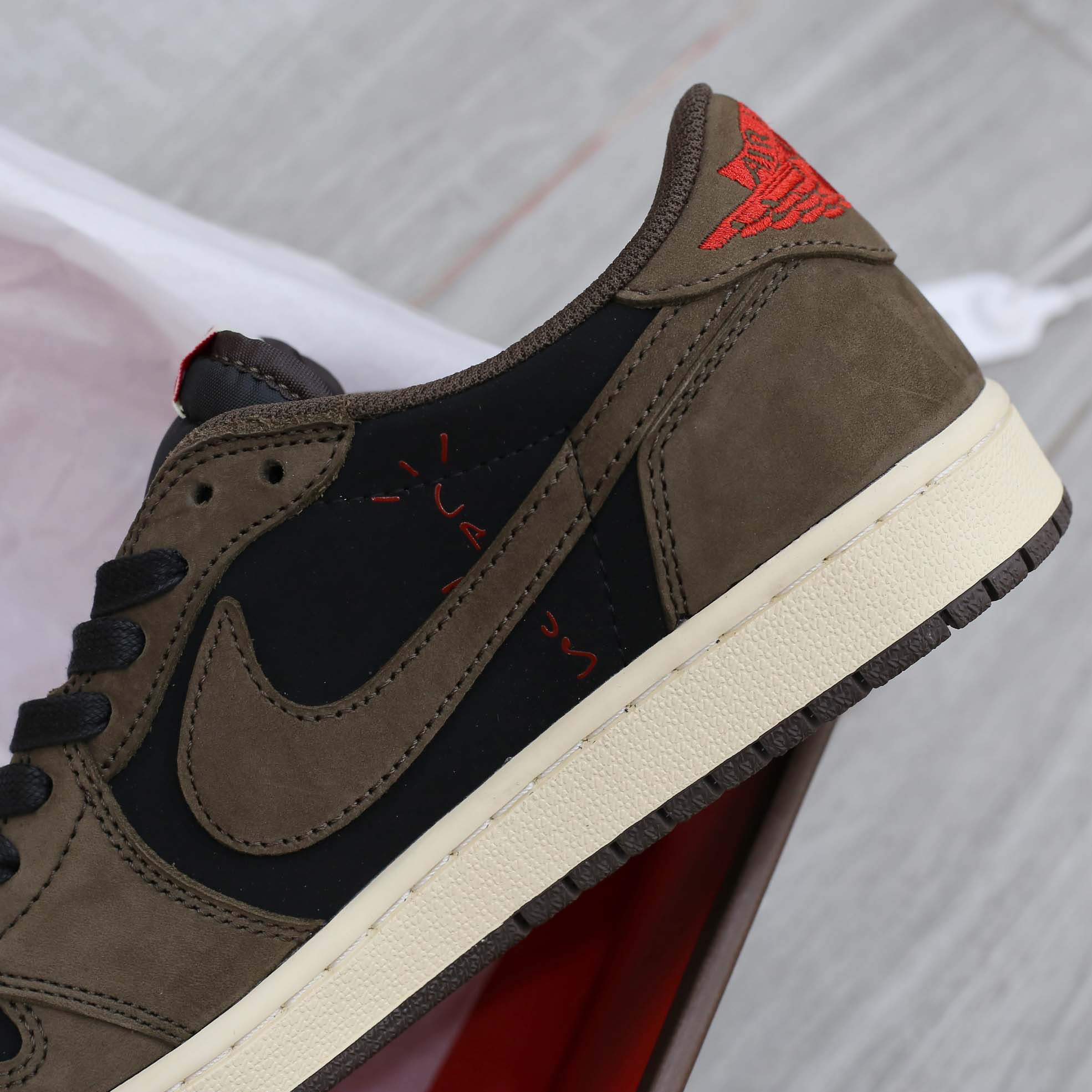 Nike Air Jordan 1 Retro Low OG SP Travis Scott Like Auth