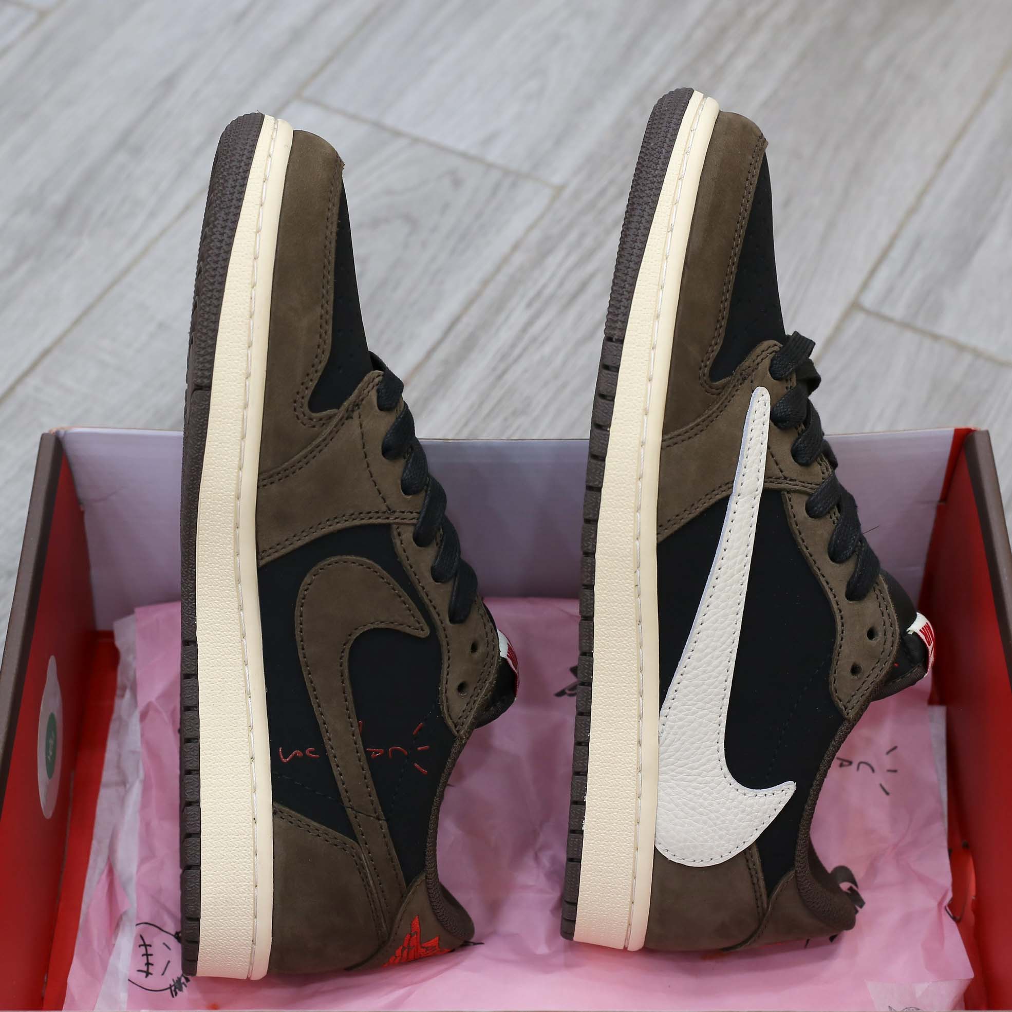Nike Air Jordan 1 Retro Low OG SP Travis Scott Like Auth