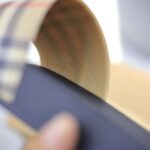 Dép Burberry Vintage Check Print Slides Archive Beige