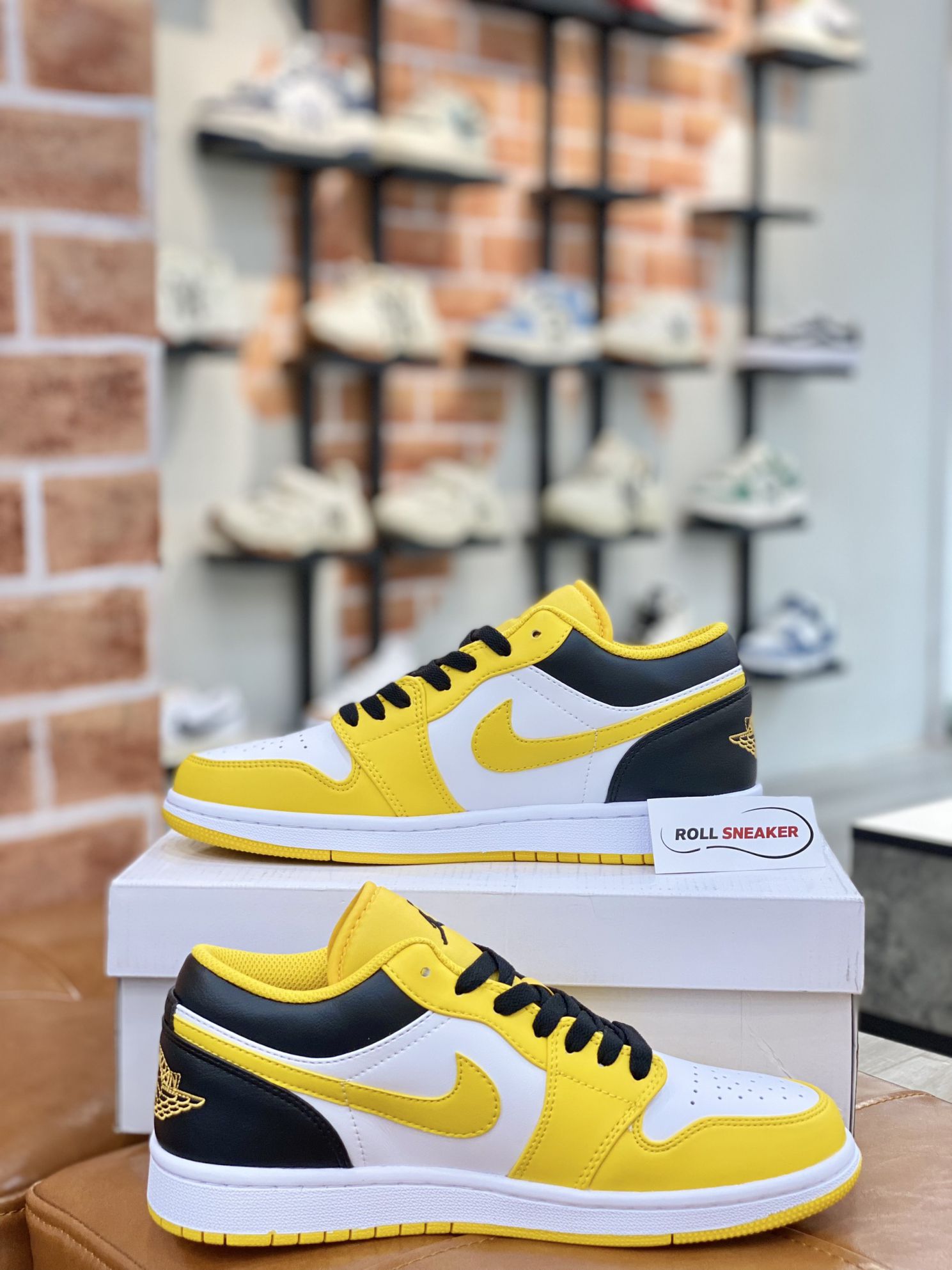 Giày Nike Air Jordan 1 Low ‘Taxi’ Like Auth