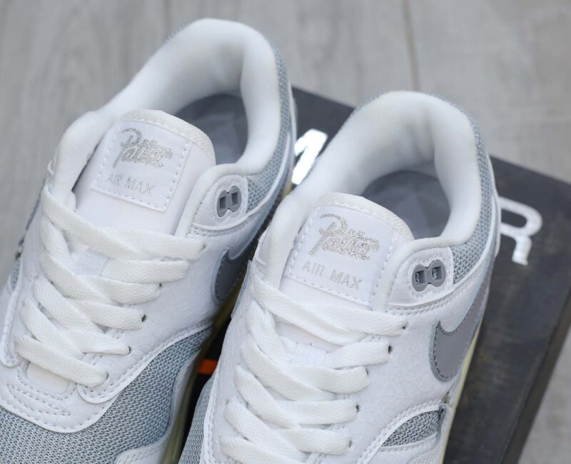 Giày Nike Air Max 1 Patta Waves ‘White Grey’ Like Auth
