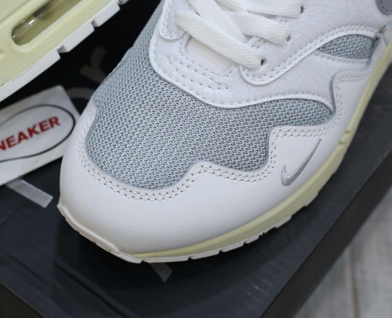 Giày Nike Air Max 1 Patta Waves ‘White Grey’ Like Auth