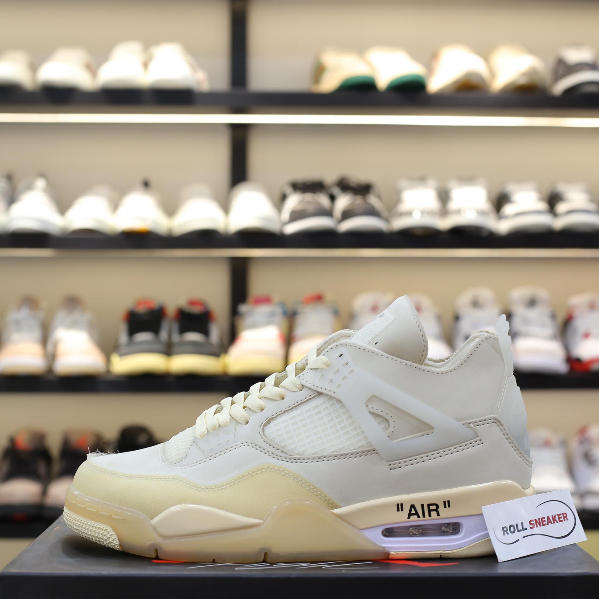 Nike Air Jordan 4 Retro Off-White Sail