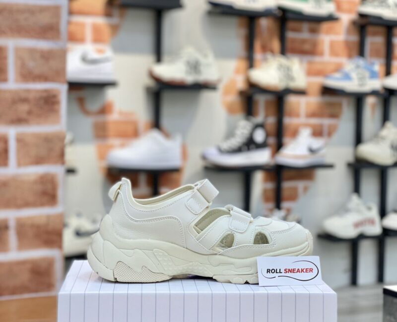 Sandal MLB Big Ball Chunky Mas LA Dodgers Cream