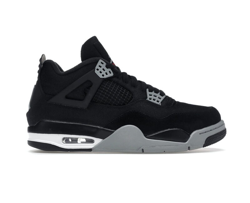 Giày Nike Air Jordan 4 Retro SE ‘Black Canvas’ Like Auth