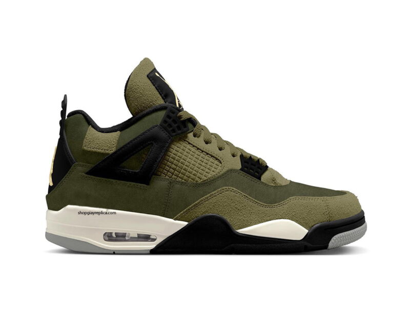 Giày Nike Air Jordan 4 Retro SE Craft 'Medium Olive' Like Auth