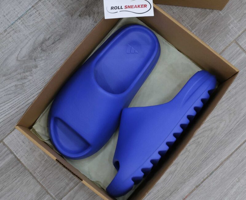 Dép Adidas Yeezy Slide ‘Azure’ ( 2023 vân nhám ) Like Auth