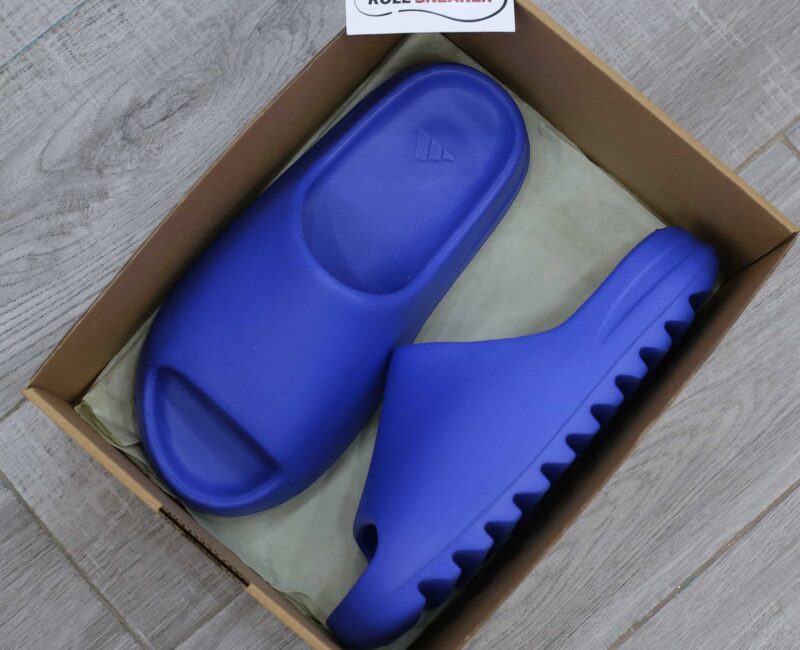 Dép Adidas Yeezy Slide ‘Azure’ ( 2023 vân nhám ) Like Auth