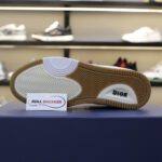 Giày Dior B27 Low Brown and Deep Gray họa tiết da Dior Oblique Galaxy Like Auth