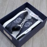 Dior B27 Low Navy Blue CD Diamond Canvas