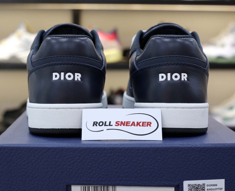 Dior B27 Low Navy Blue CD Diamond Canvas