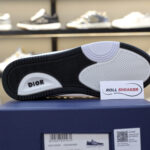 Dior B27 Low Navy Blue CD Diamond Canvas