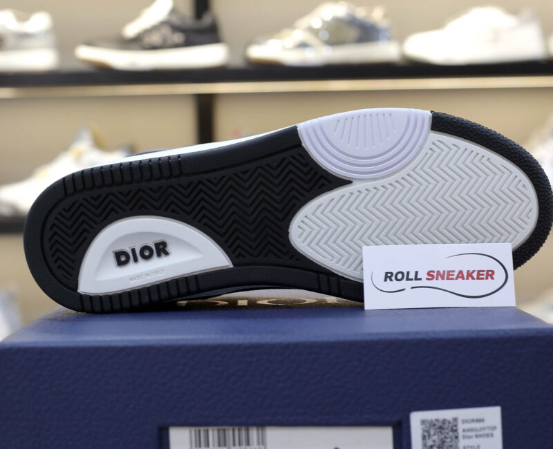 Dior B27 Low Navy Blue CD Diamond Canvas