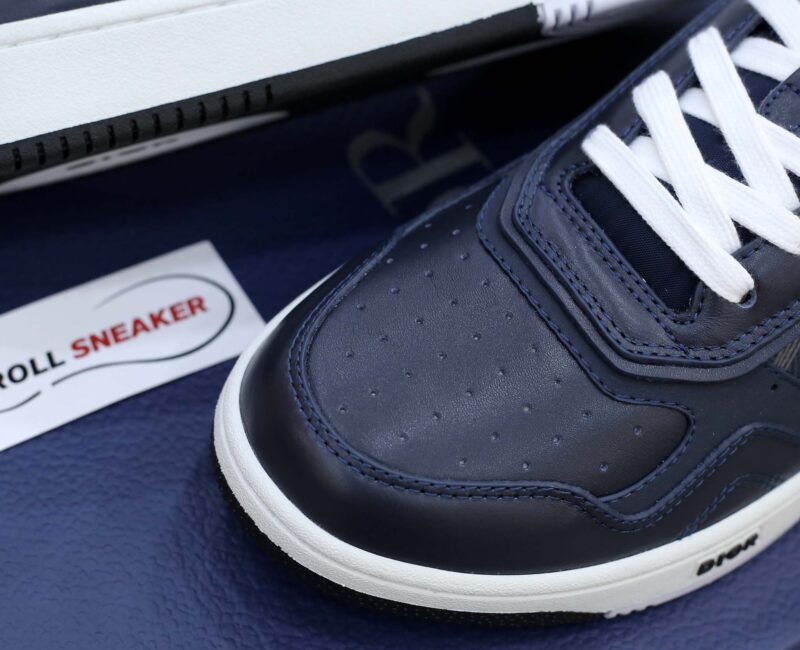 Dior B27 Low Navy Blue CD Diamond Canvas
