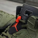 Giày Nike Air Jordan 6 Retro Travis Scott OG Xanh Olive Best Quality