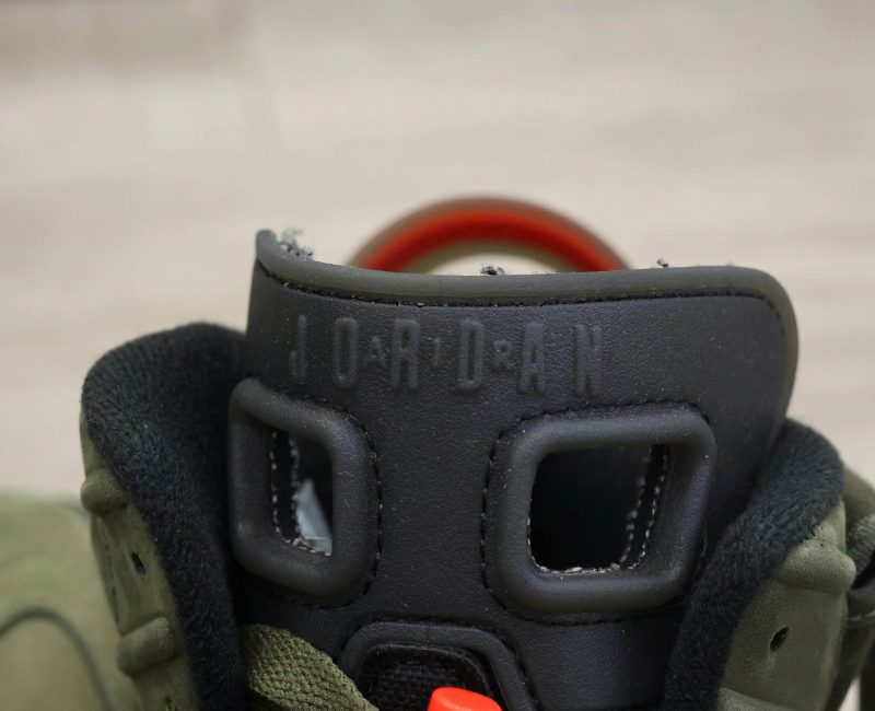 Giày Nike Air Jordan 6 Retro Travis Scott OG Xanh Olive Best Quality