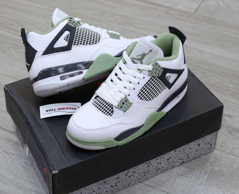 Jordan 4 seafoam up