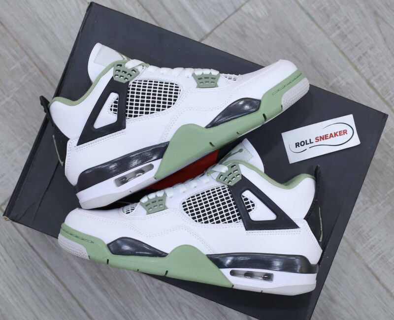 Jordan 4 seafoam up
