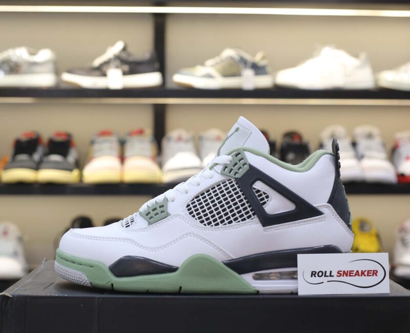 Jordan 4 seafoam up