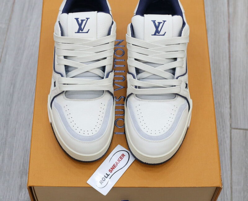 Louis Vuitton Lv Trainer #54 Signature Marine Blue