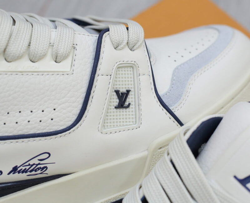 Louis Vuitton Lv Trainer #54 Signature Marine Blue