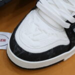 Giày Louis Vuitton LV Trainer Monogram Denim Black Like Auth