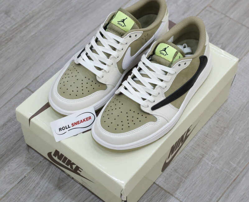 Giày Nike Air Jordan 1 Low Travis Scott ‘Golf’ Like Auth
