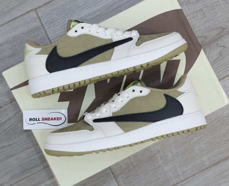 Giày Nike Air Jordan 1 Low Travis Scott ‘Golf’ Like Auth