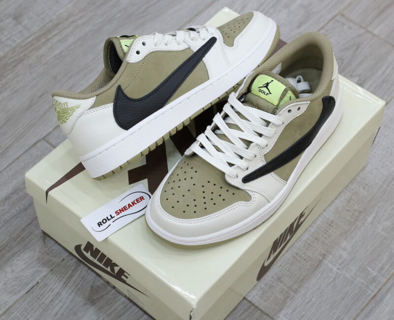 Giày Nike Air Jordan 1 Low Travis Scott ‘Golf’ Like Auth