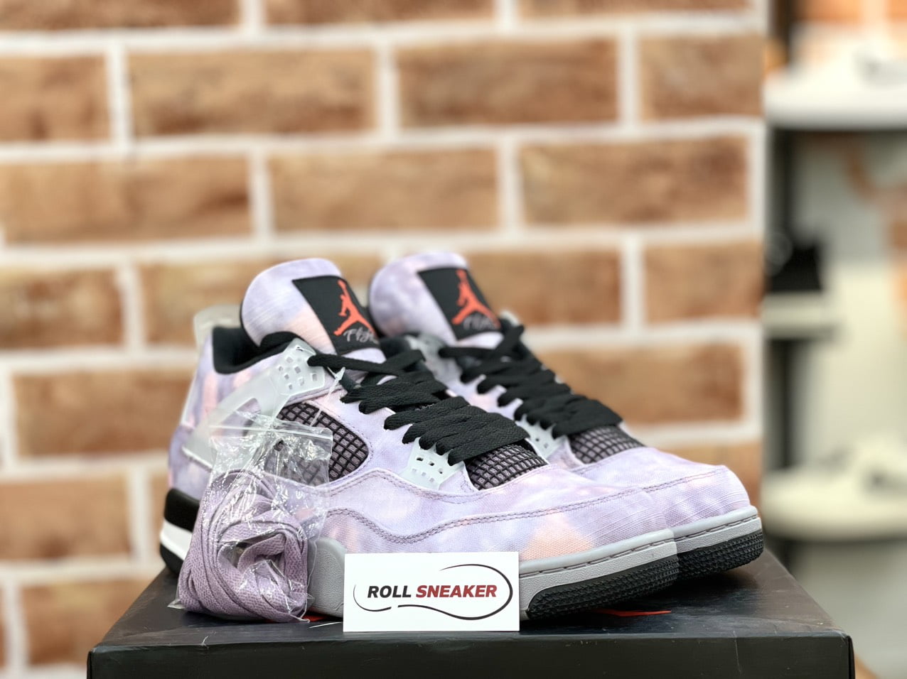 Giày Nike Air Jordan 4 Retro ‘Zen Master’ Tím Like Auth