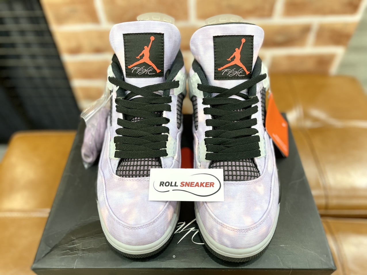 Giày Nike Air Jordan 4 Retro ‘Zen Master’ Like Auth