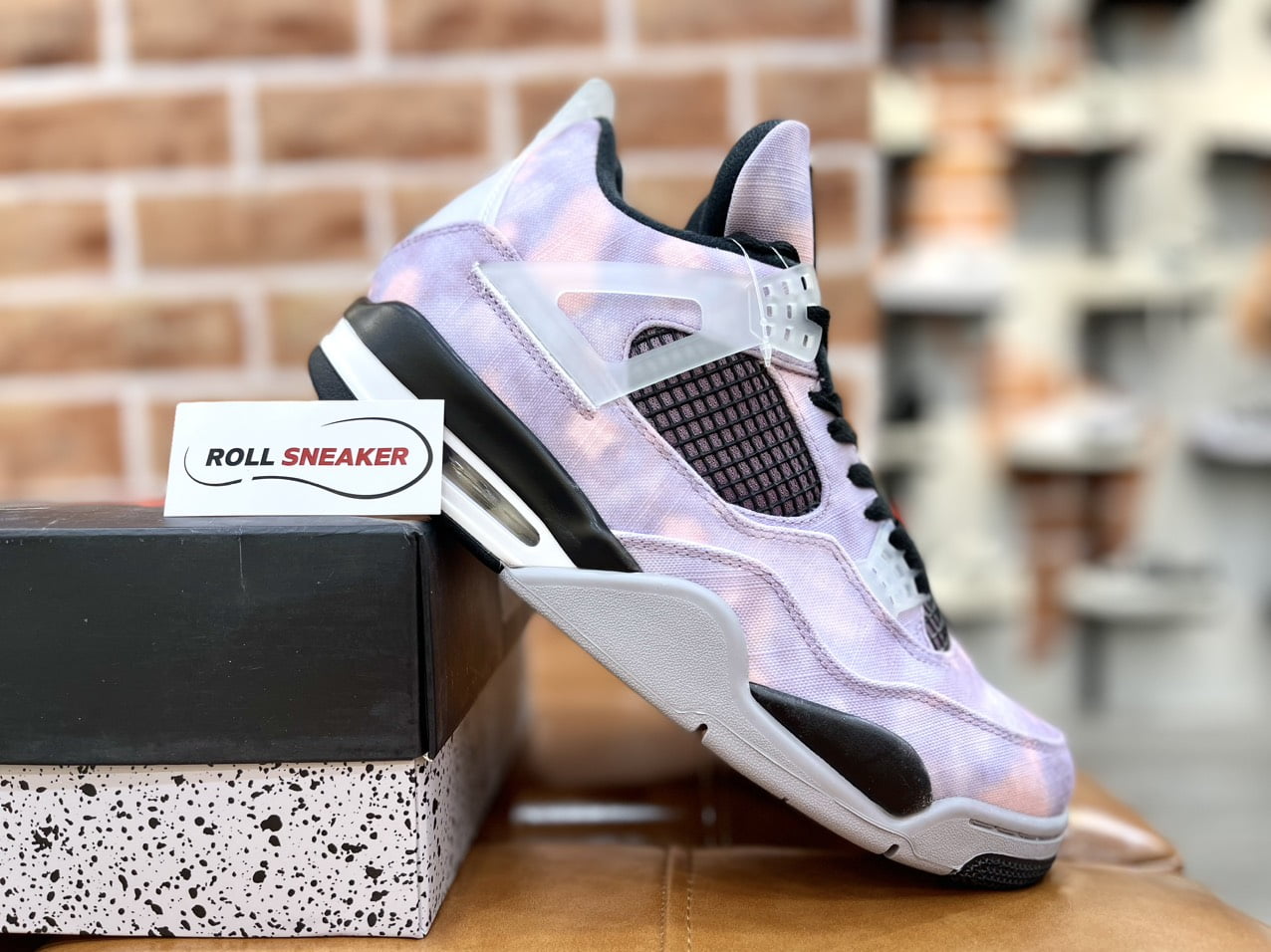 Giày Nike Air Jordan 4 Retro ‘Zen Master’ Like Auth