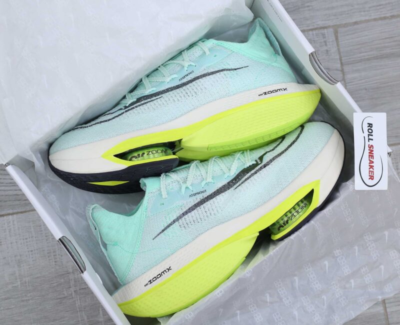 Giày Nike Air Zoom Alphafly Next% 2 Mint Foam Barely Green Like Auth