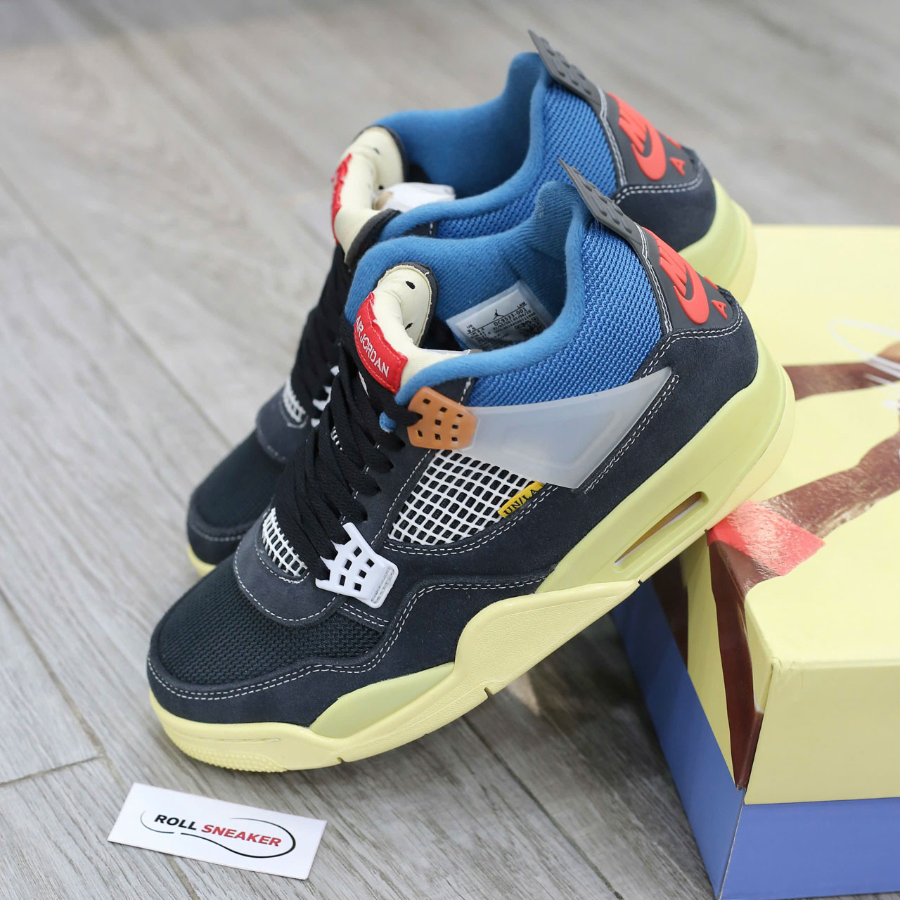 Nike Union LA x Air Jordan 4 Retro ‘Off Noir’