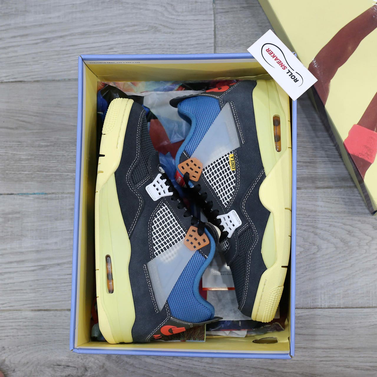 Nike Union LA x Air Jordan 4 Retro ‘Off Noir’