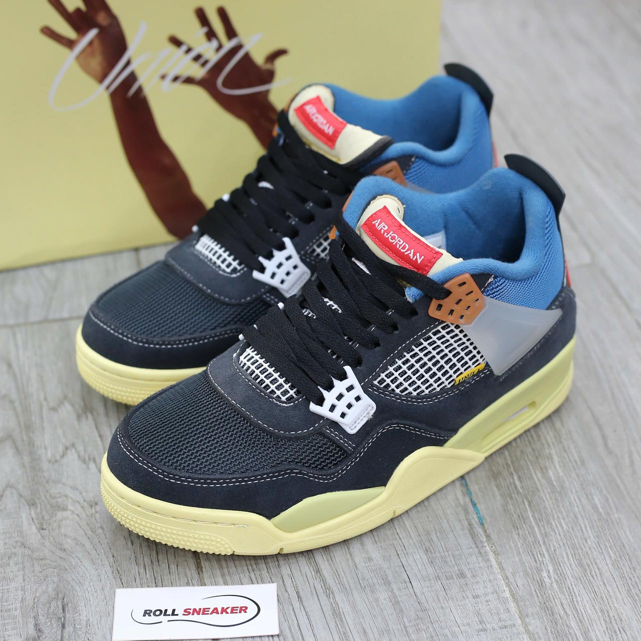 Nike Union LA x Air Jordan 4 Retro ‘Off Noir’