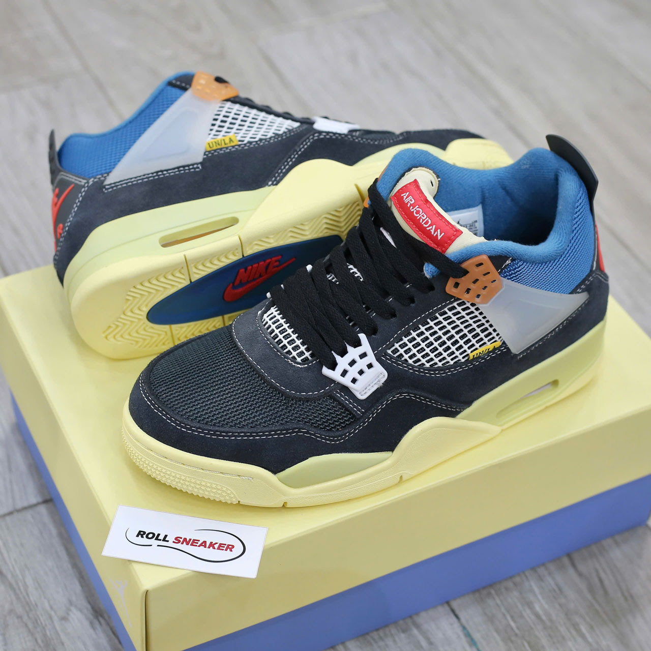 Nike Union LA x Air Jordan 4 Retro ‘Off Noir’